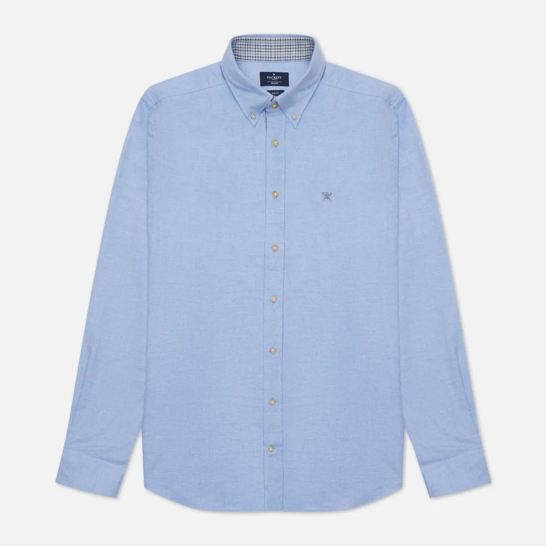 Hackett Мужская рубашка Slim Fit Contrast Detail Flannel