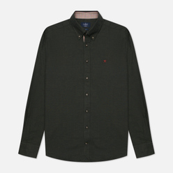 Мужская рубашка Hackett Slim Fit Contrast Detail Flannel Green