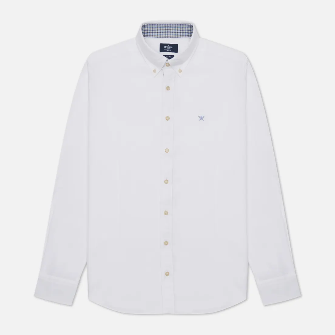 Hackett Мужская рубашка Slim Fit Contrast Detail Flannel