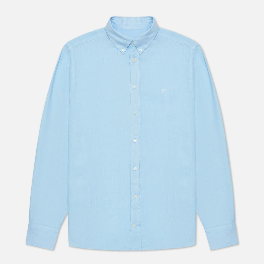 Hackett Мужская рубашка Garment Dyed Linen