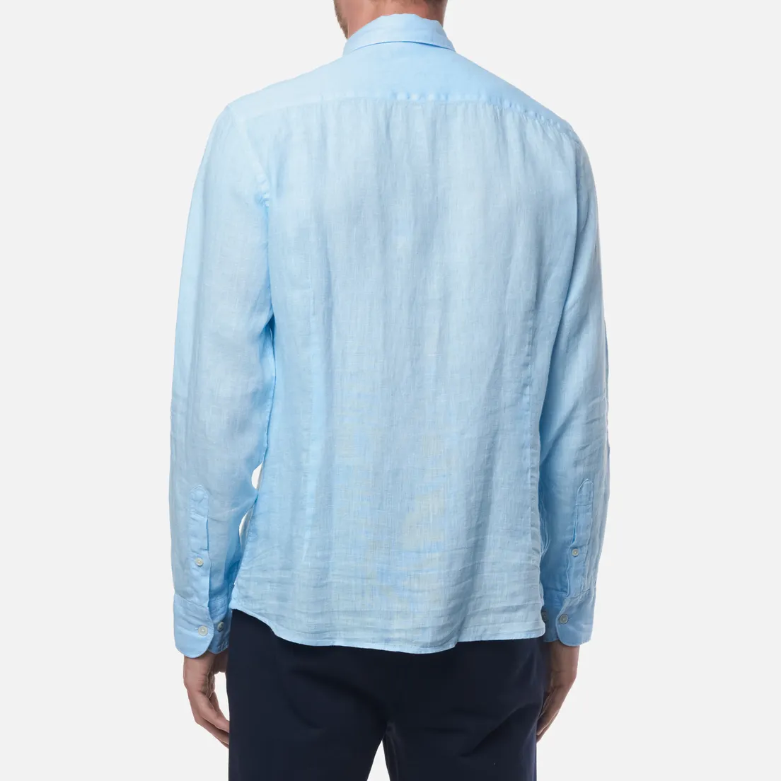 Hackett Мужская рубашка Garment Dyed Linen