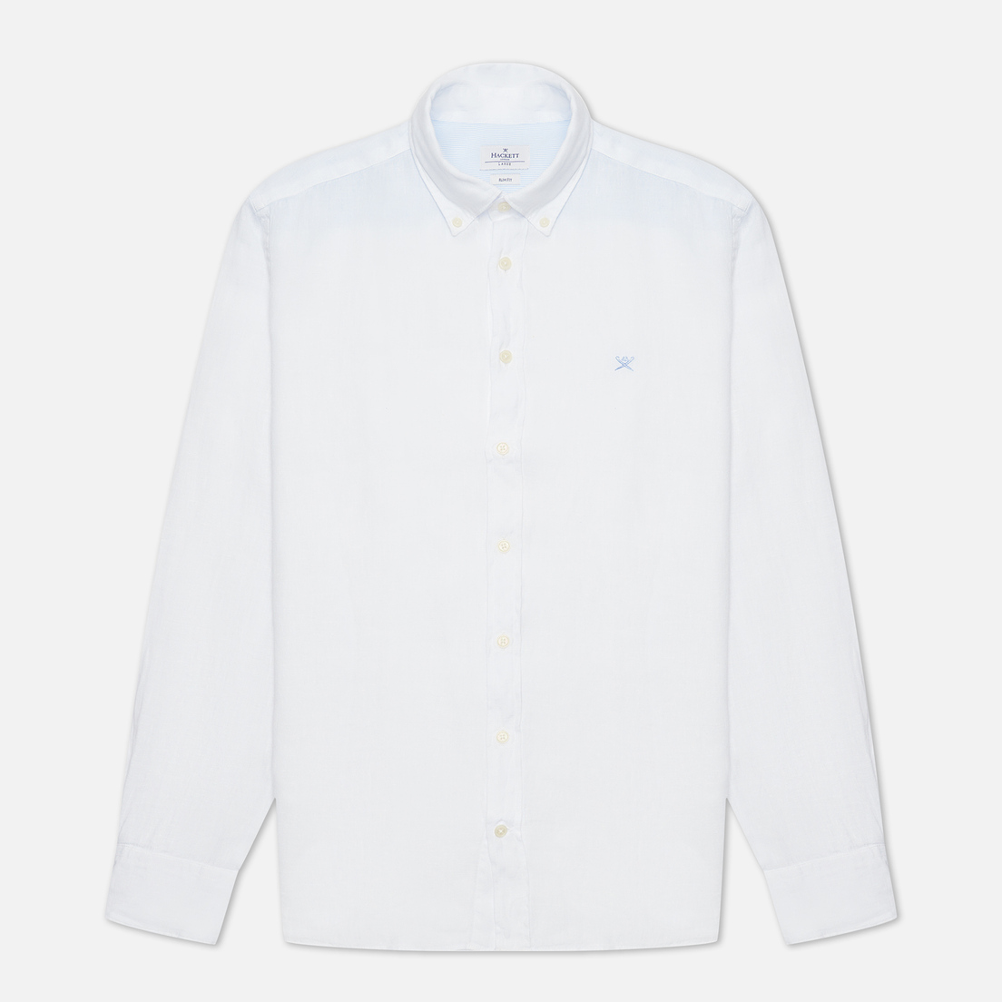 Hackett Мужская рубашка Garment Dyed Linen