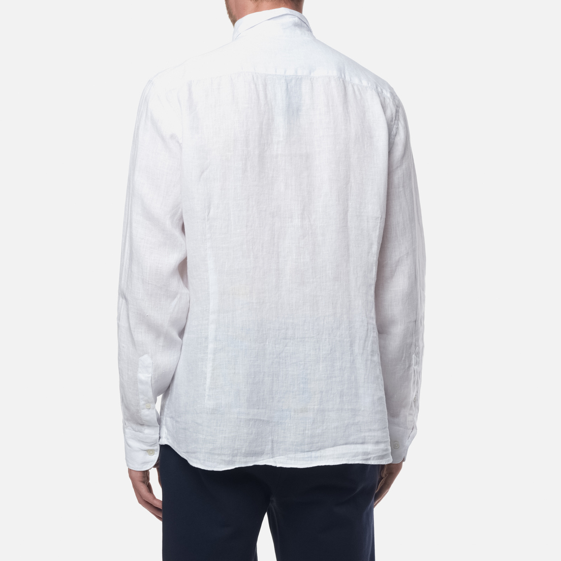 Hackett Мужская рубашка Garment Dyed Linen