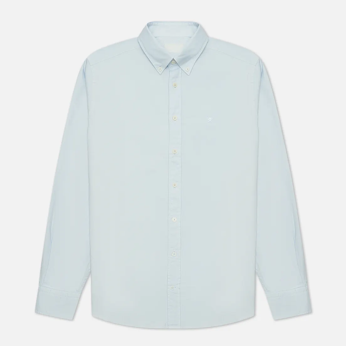 Hackett Мужская рубашка Garment Dyed Cotton Oxford
