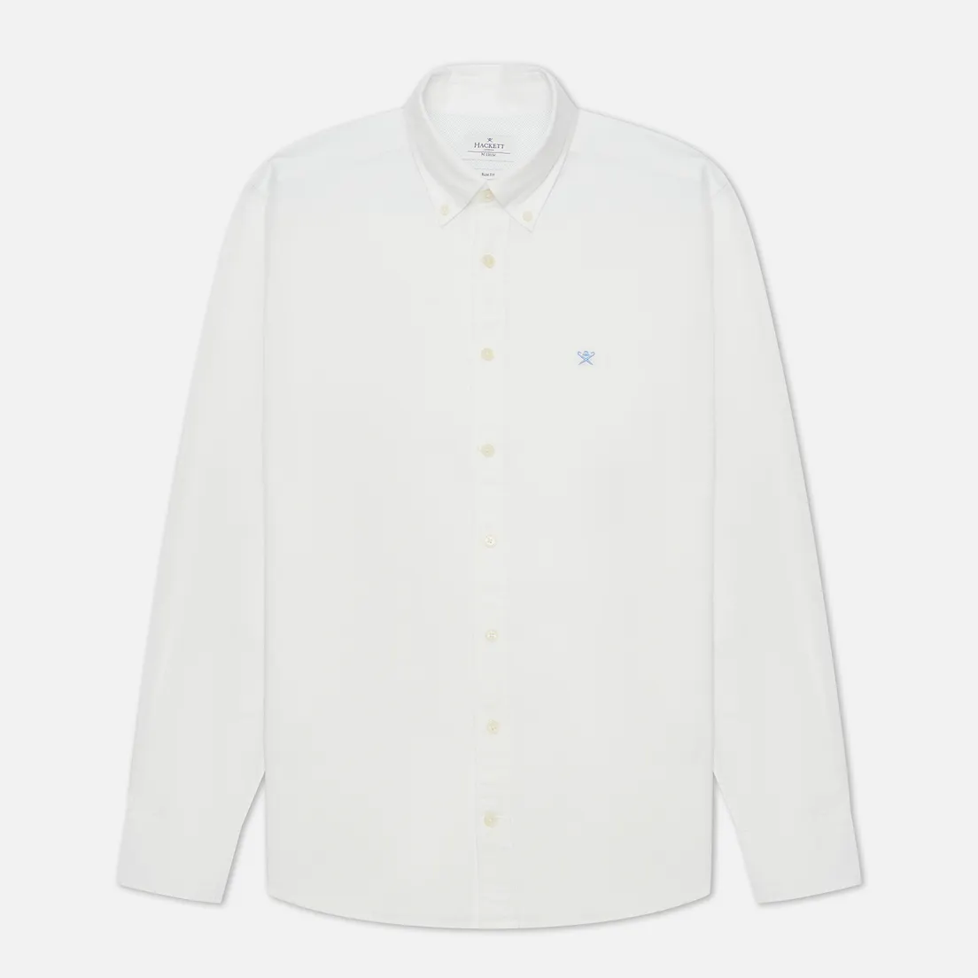 Hackett Мужская рубашка Garment Dyed Cotton Oxford