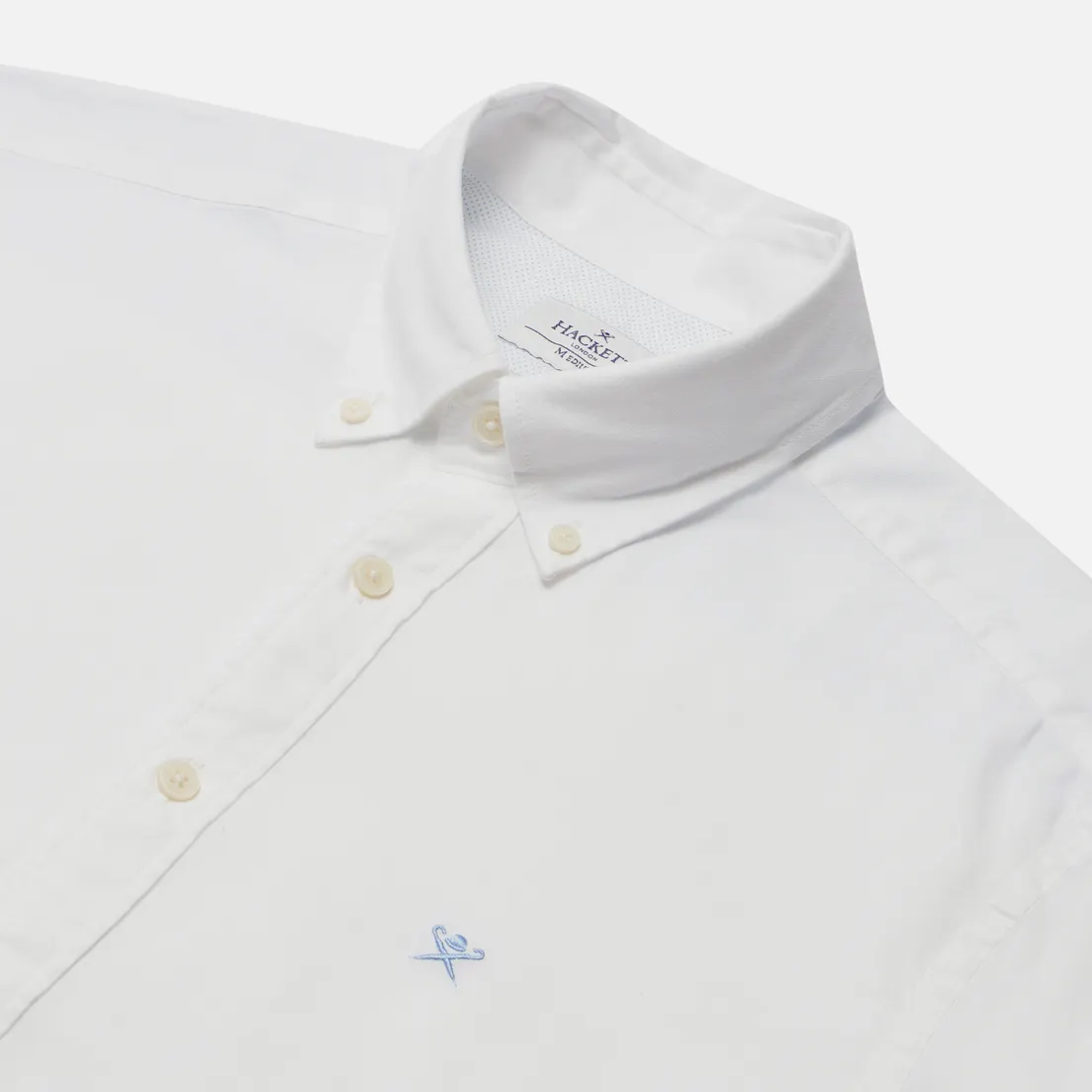 Hackett Мужская рубашка Garment Dyed Cotton Oxford