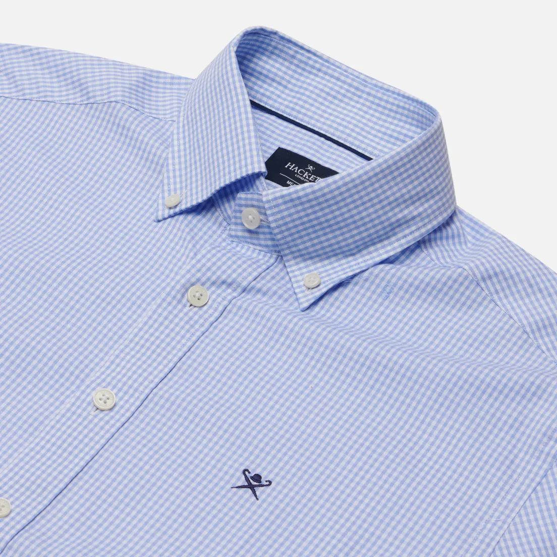 Hackett Мужская рубашка Essential Gingham Oxford