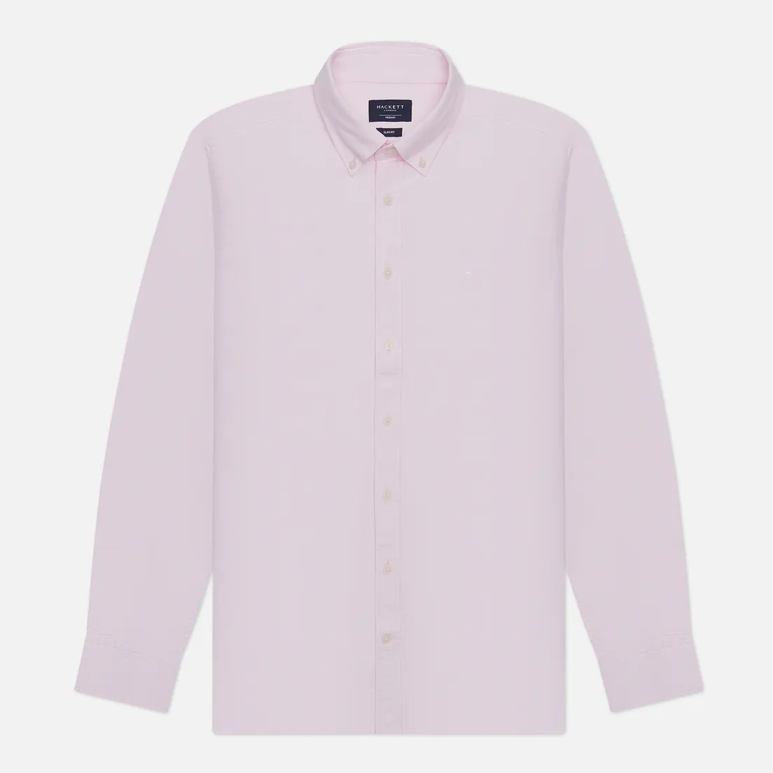 Hackett Мужская рубашка Washed Oxford Slim Fit