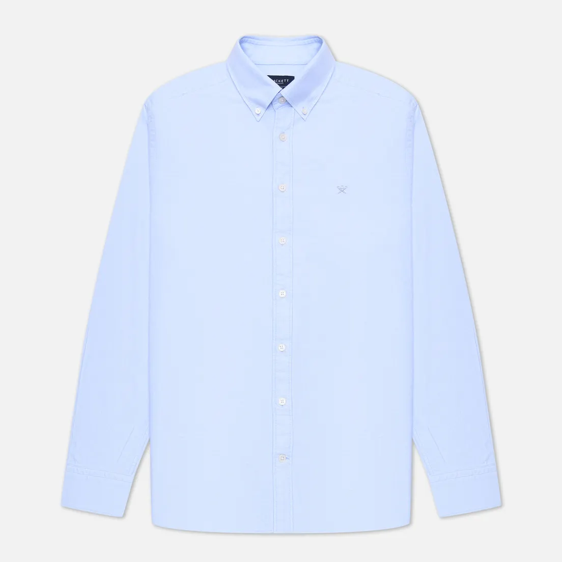 Hackett Мужская рубашка Washed Oxford Slim Fit