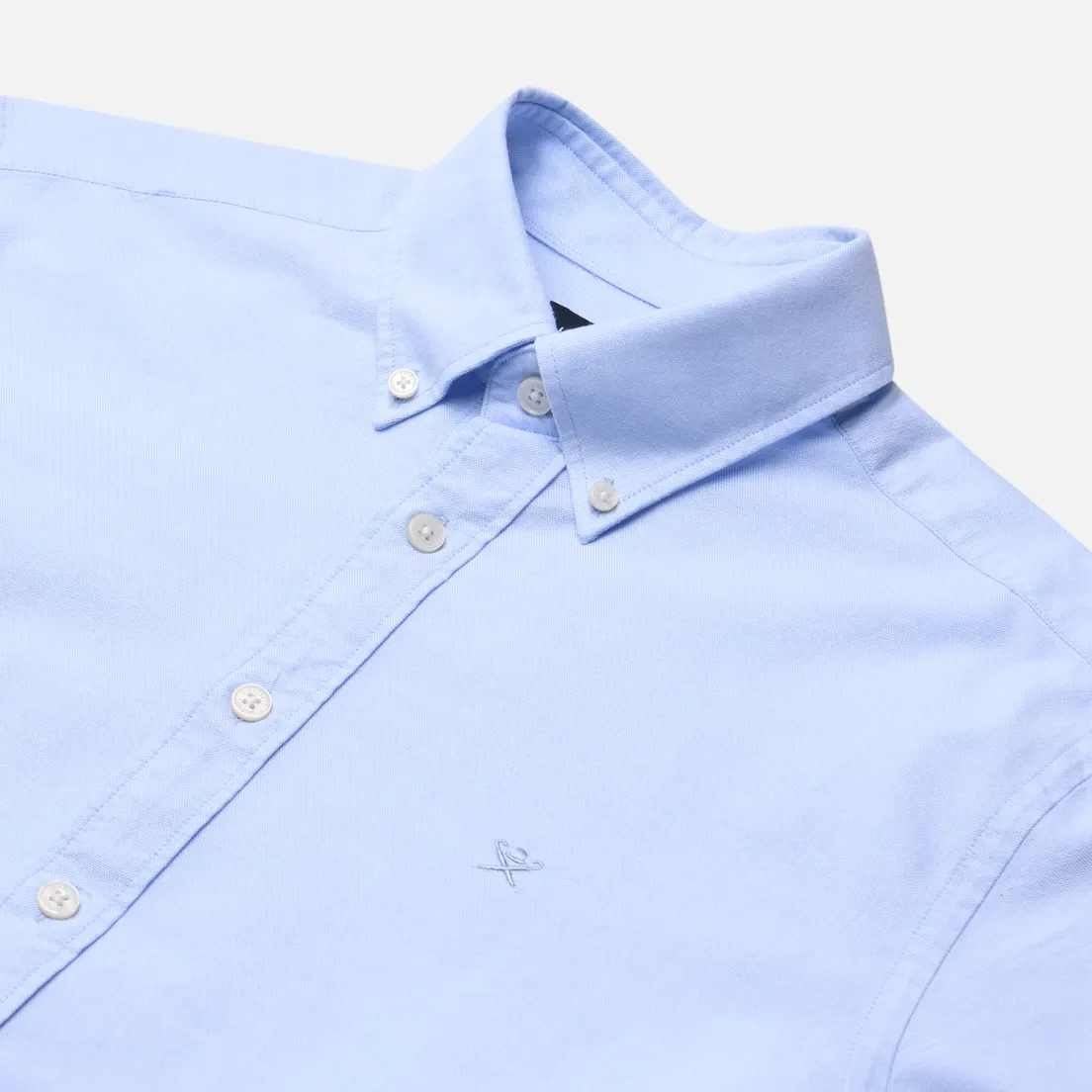 Hackett Мужская рубашка Washed Oxford Slim Fit
