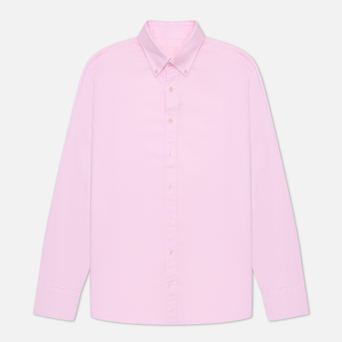 Hackett Мужская рубашка Garment Dyed Oxford Slim Fit