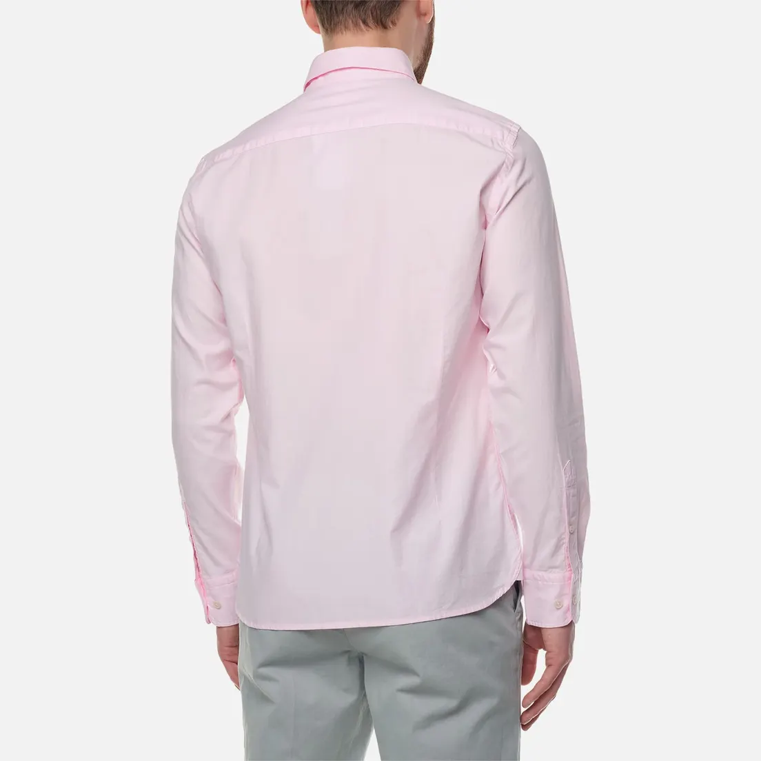 Hackett Мужская рубашка Garment Dyed Oxford Slim Fit