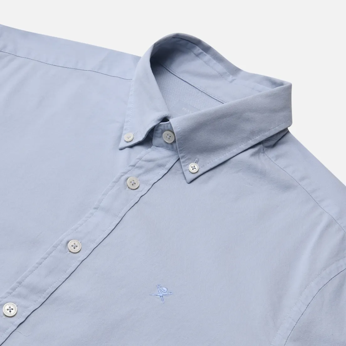 Hackett Мужская рубашка Garment Dyed Oxford Slim Fit