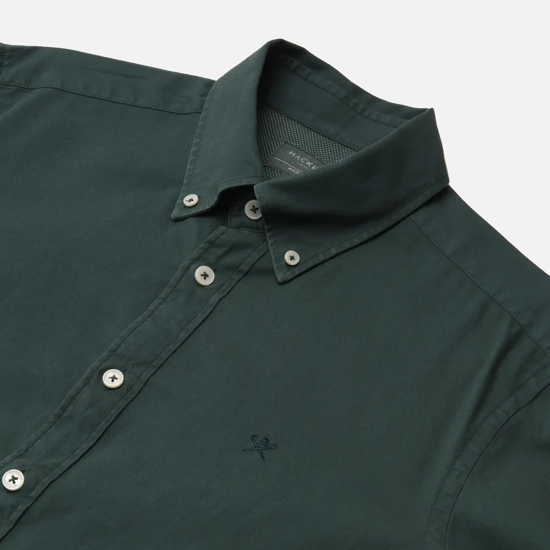 Hackett Мужская рубашка Garment Dyed Oxford Slim Fit