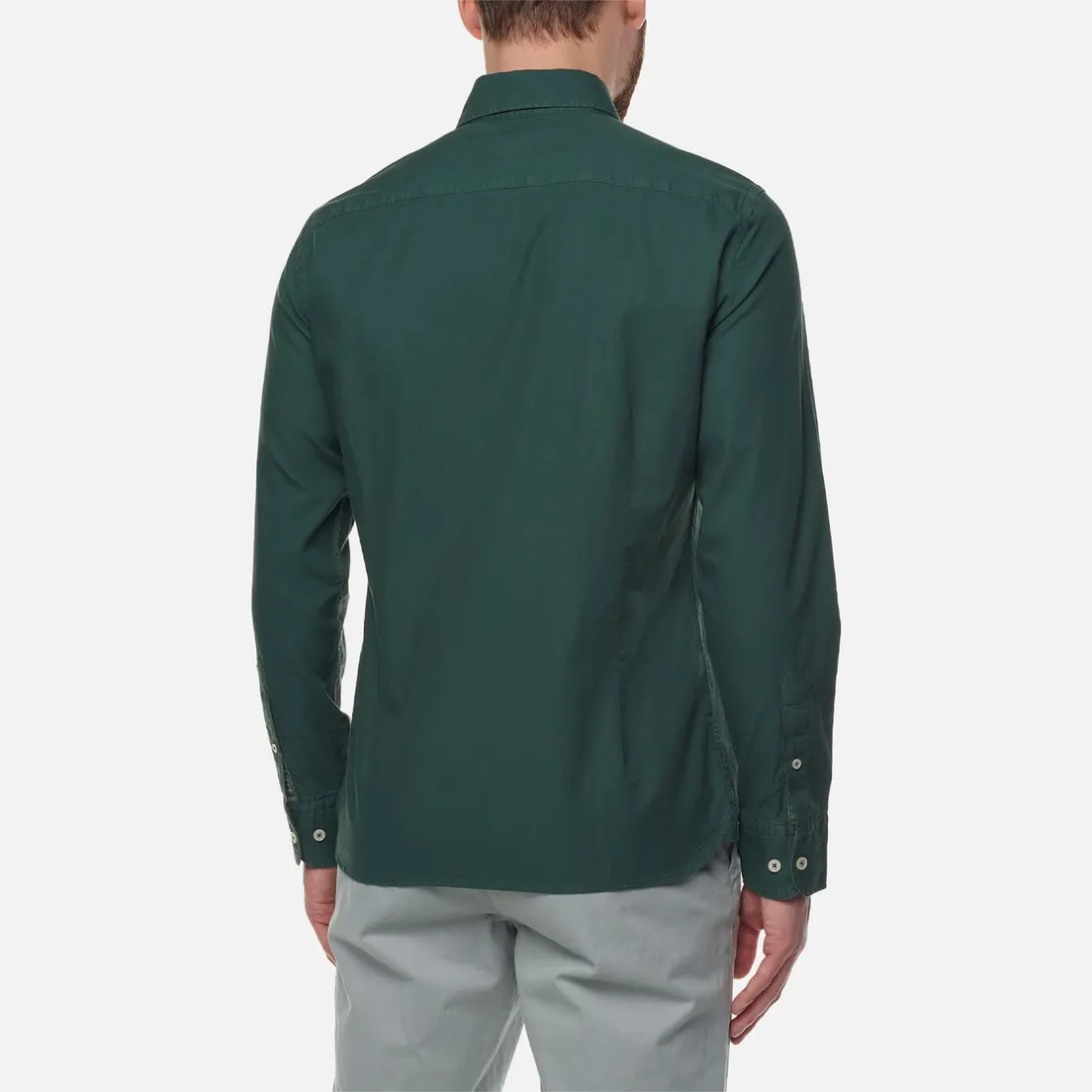 Hackett Мужская рубашка Garment Dyed Oxford Slim Fit