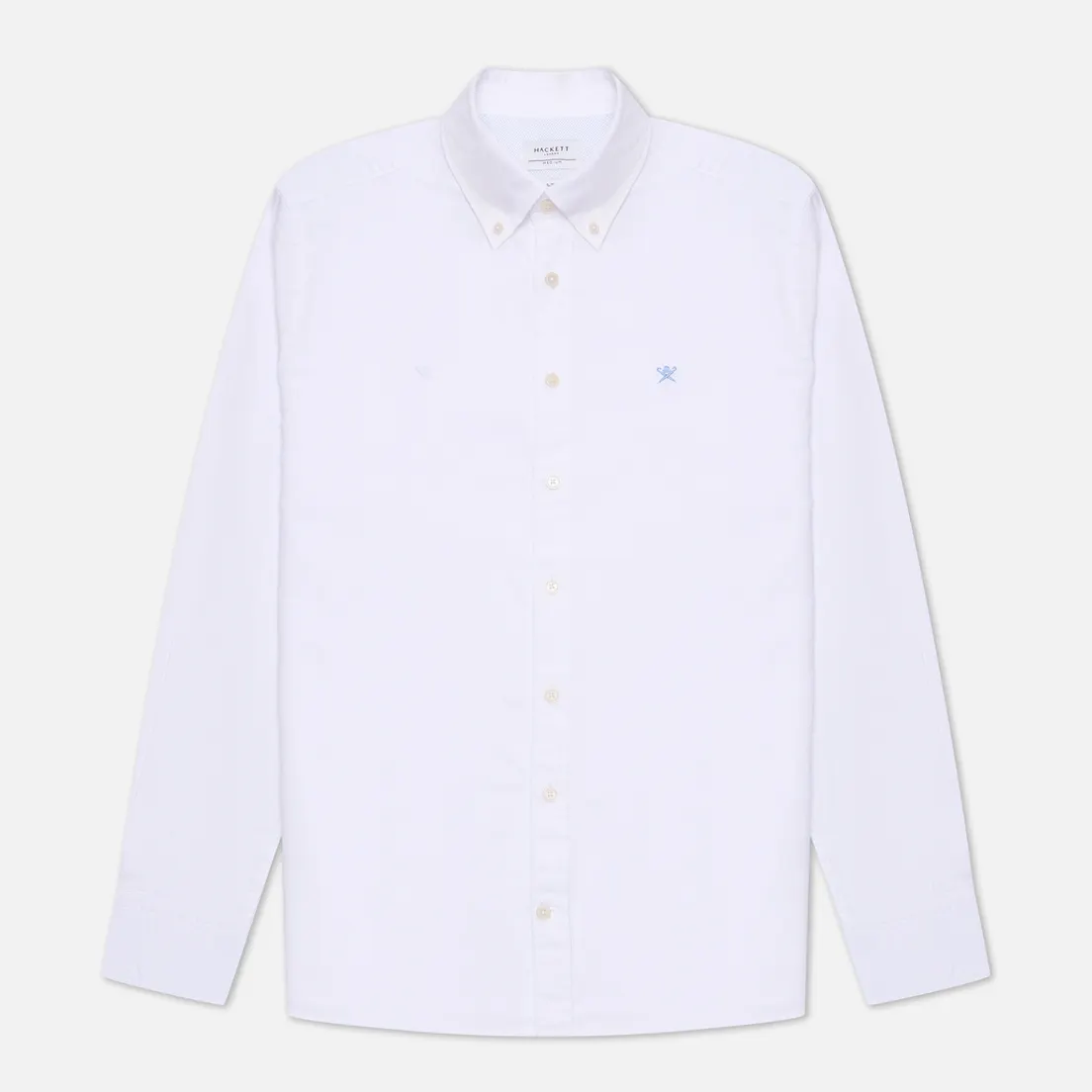 Hackett Мужская рубашка Garment Dyed Oxford Slim Fit