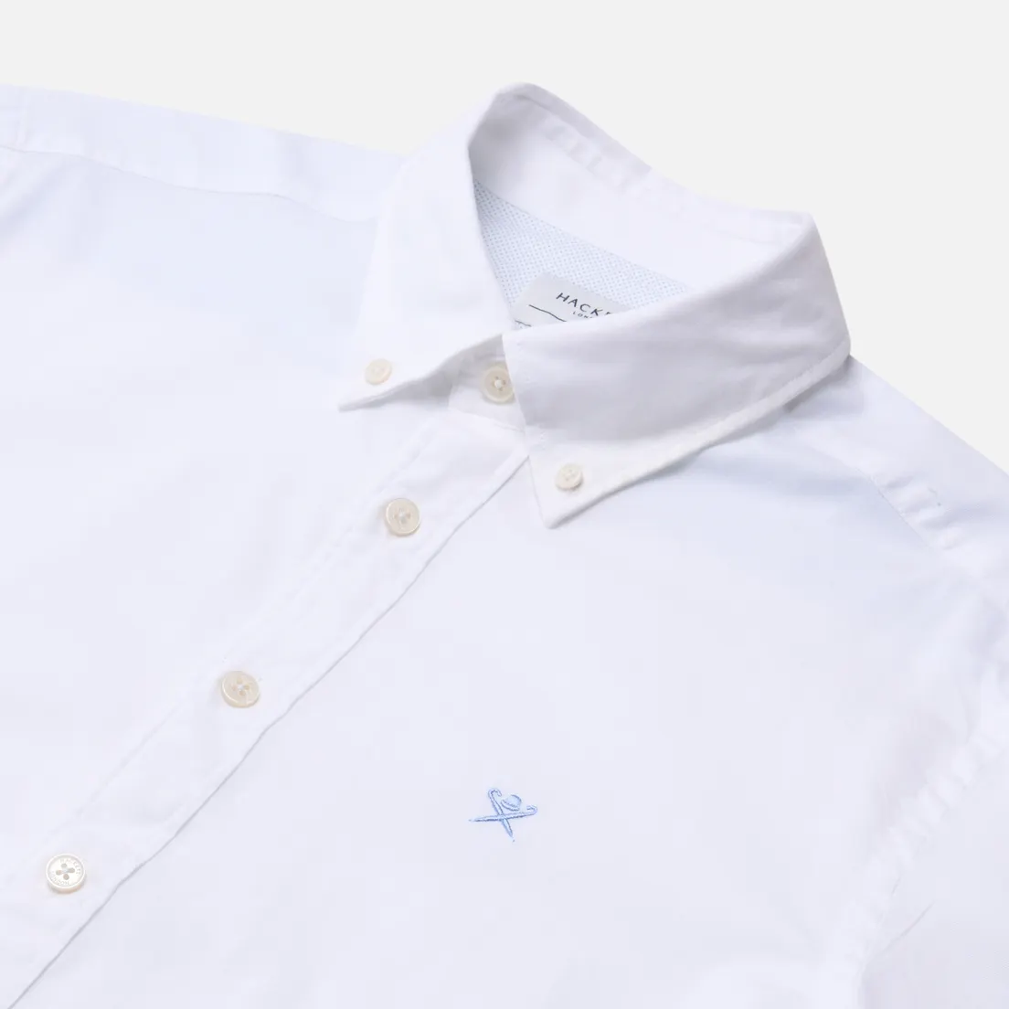 Hackett Мужская рубашка Garment Dyed Oxford Slim Fit