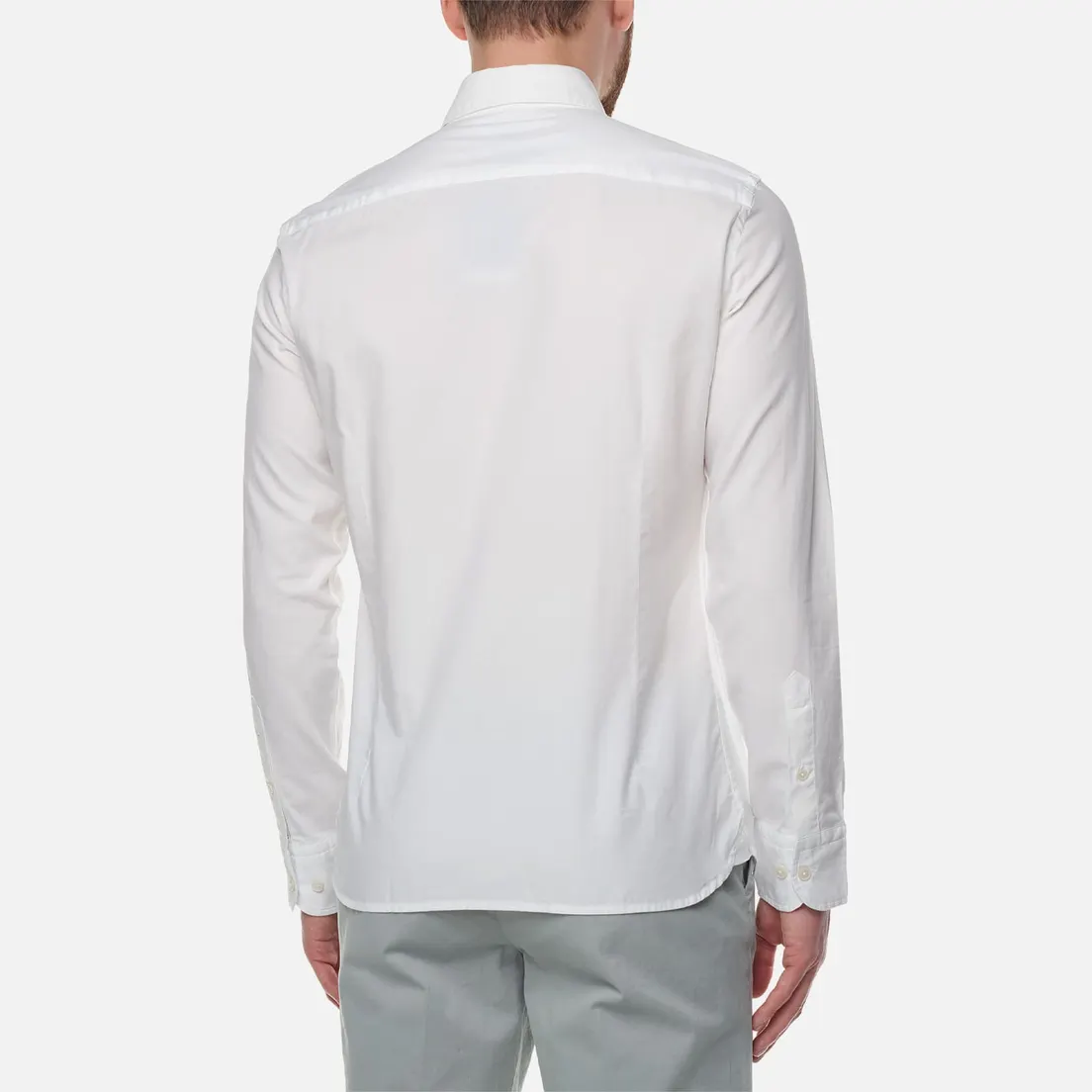 Hackett Мужская рубашка Garment Dyed Oxford Slim Fit