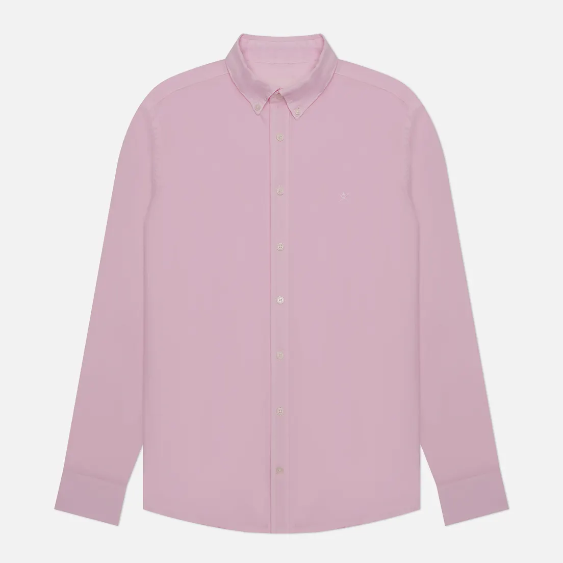Hackett Мужская рубашка Garment Dyed Linen B Slim Fit