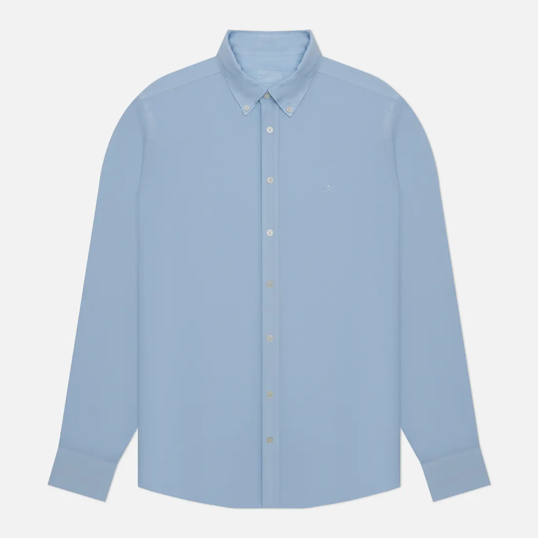 Hackett Мужская рубашка Garment Dyed Linen B Slim Fit