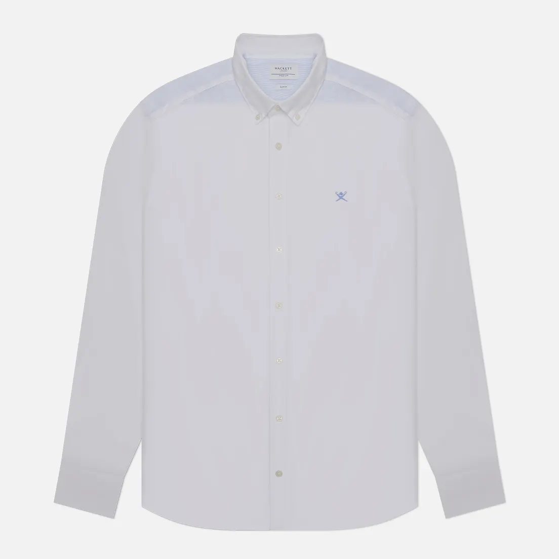 Hackett Мужская рубашка Garment Dyed Linen B Slim Fit