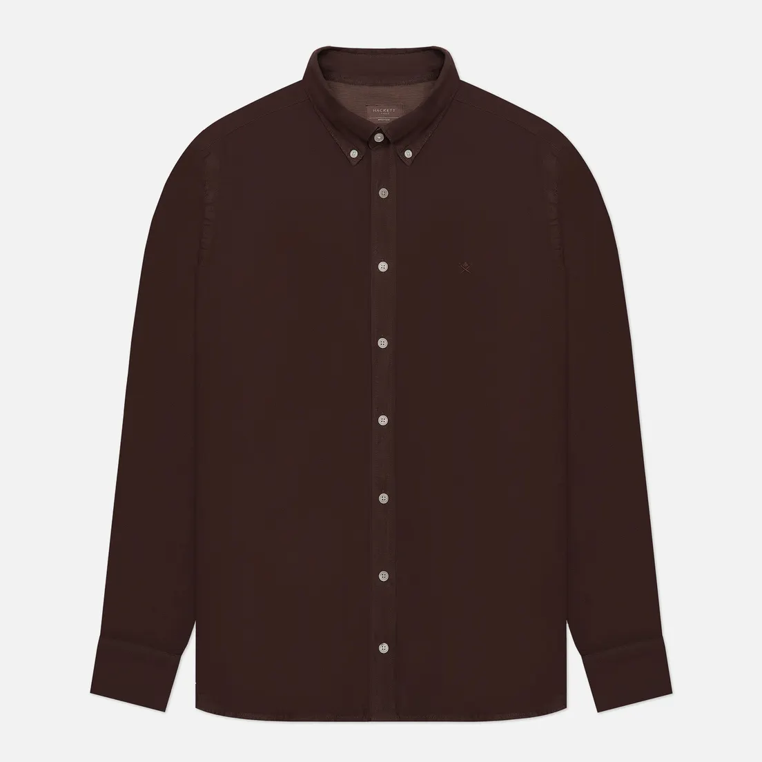 Hackett Мужская рубашка Garment Dyed Linen B Slim Fit