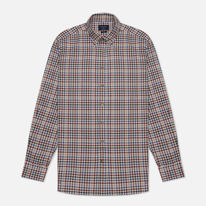 Мужская рубашка Hackett Flannel 3 Colour Gingham, цвет красный
