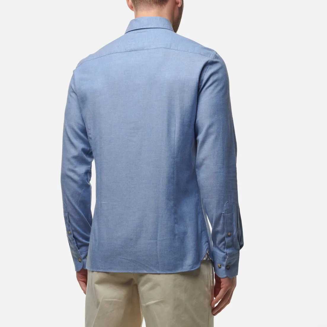 Hackett Мужская рубашка Flannel Multi Trim