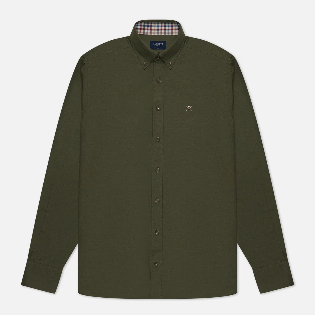 Hackett Мужская рубашка Flannel Multi Trim