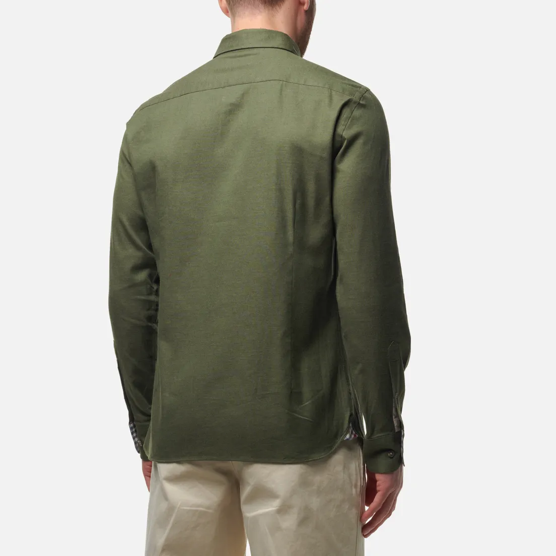 Hackett Мужская рубашка Flannel Multi Trim