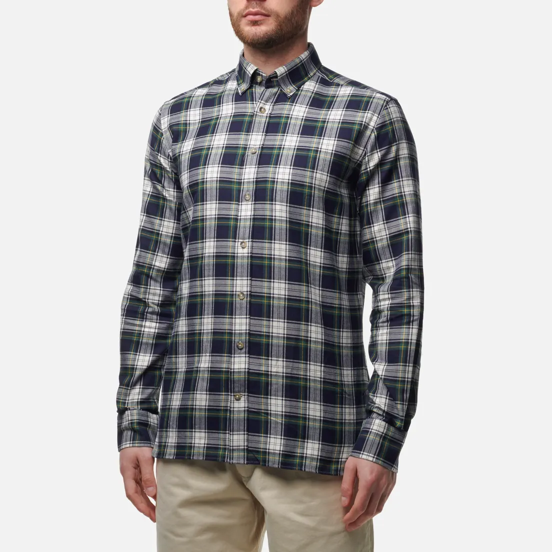 Hackett Мужская рубашка Heritage Tartan