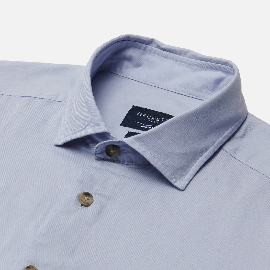 Hackett Мужская рубашка Piece Dyed Soft Twill