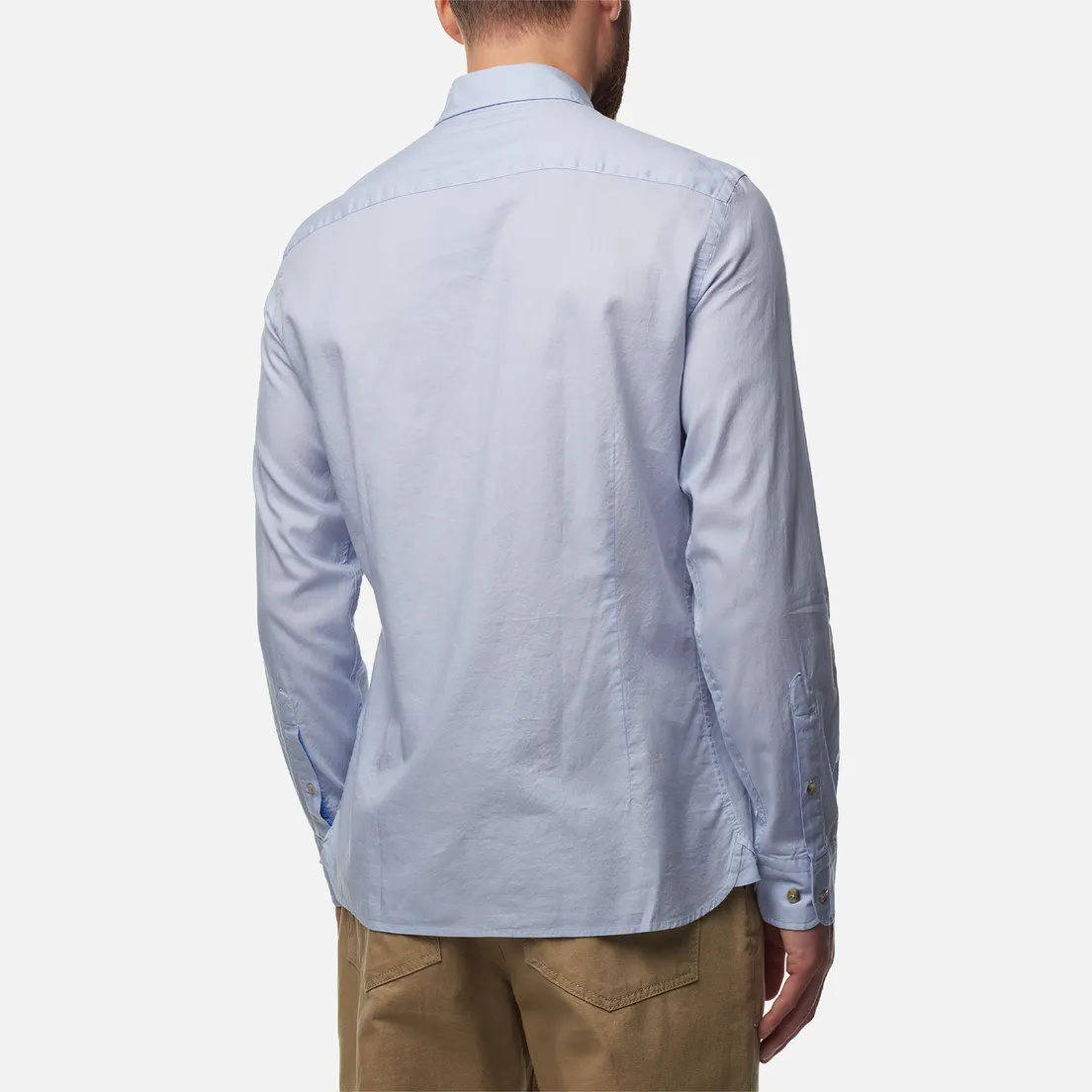 Hackett Мужская рубашка Piece Dyed Soft Twill
