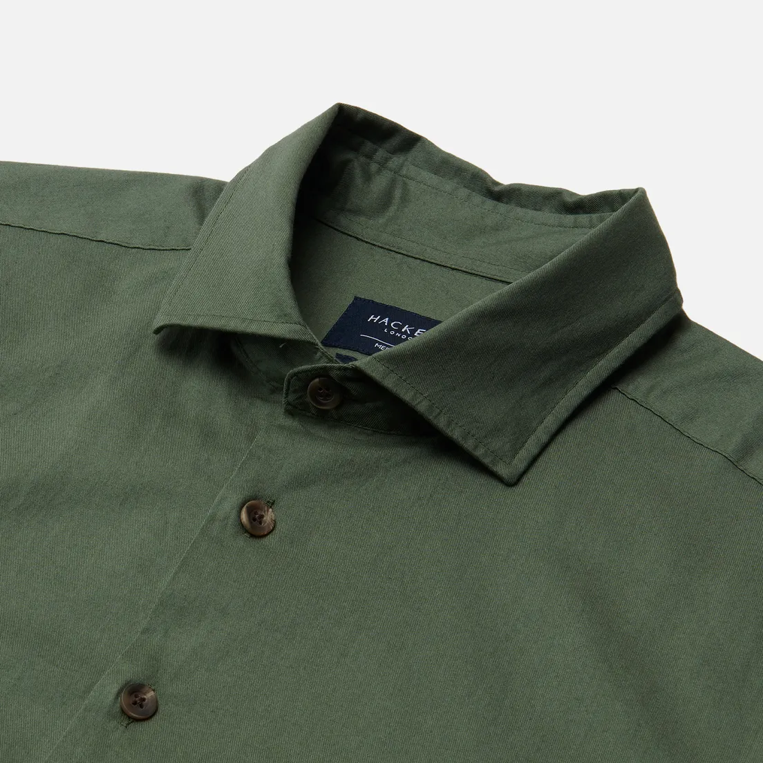 Hackett Мужская рубашка Piece Dyed Soft Twill