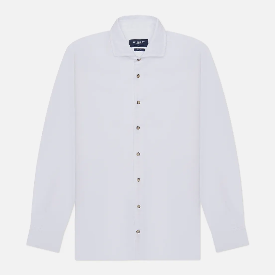 Hackett Мужская рубашка Piece Dyed Soft Twill
