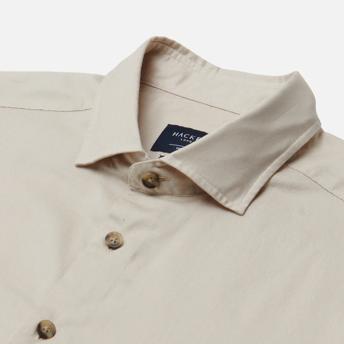 Hackett Мужская рубашка Piece Dyed Soft Twill