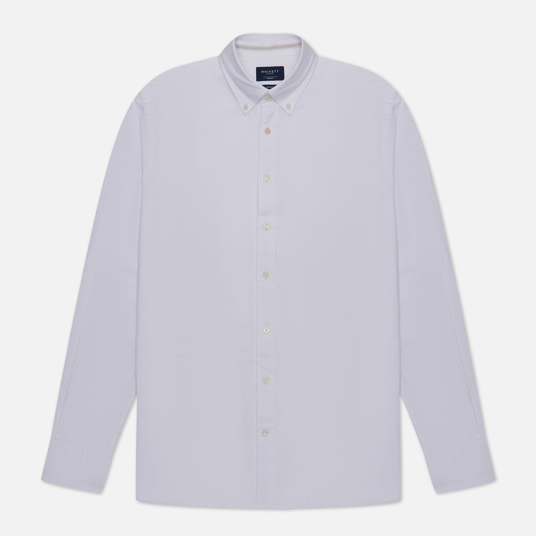 Hackett Мужская рубашка White Oxford Engineered Stripe
