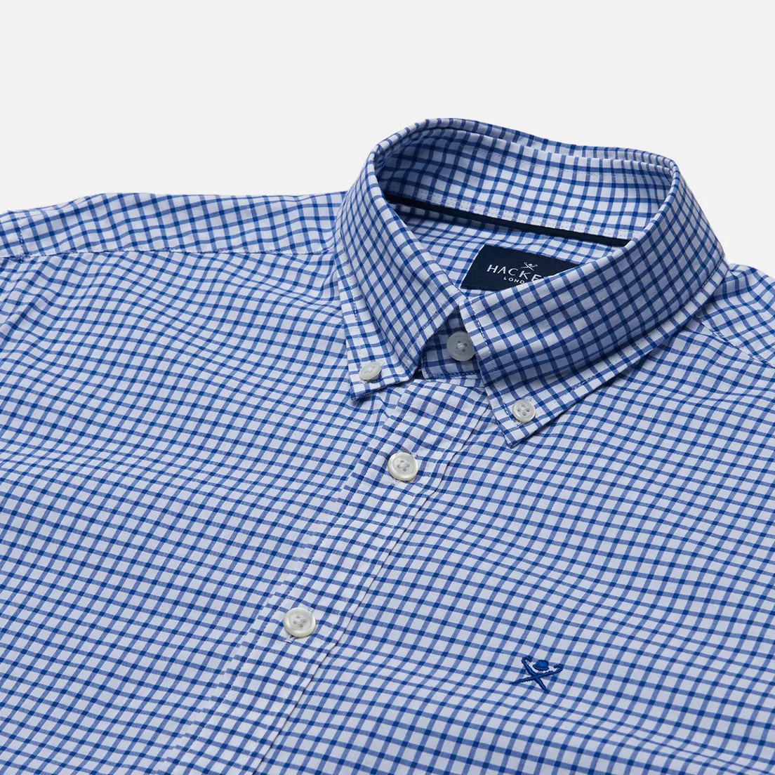 Hackett Мужская рубашка Essential Poplin Check