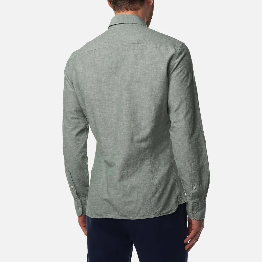 Hackett Мужская рубашка Melange Texture