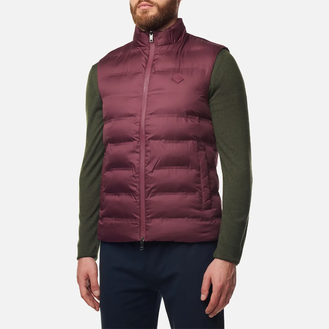 Hackett Мужской жилет Light Weight Slim