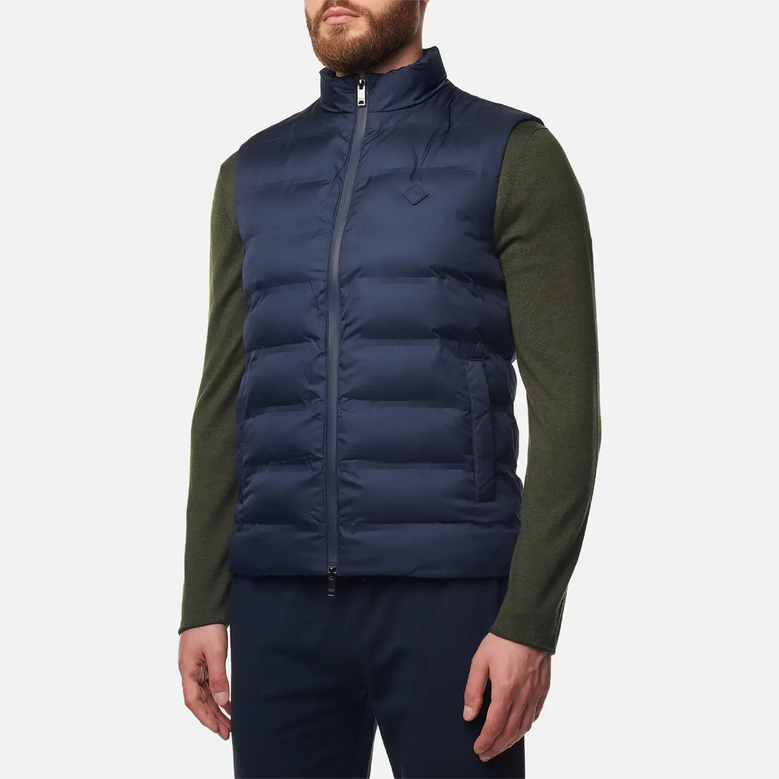 Hackett Мужской жилет Light Weight Slim