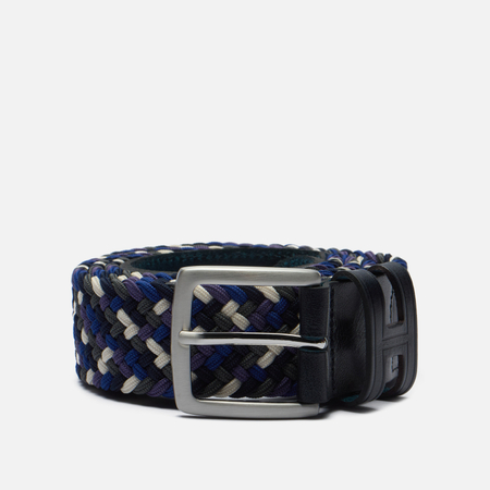 Ремень Hackett Multi Para Plait, цвет синий, размер L