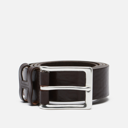Ремень Hackett Tack Stitch H-Keeper, цвет коричневый, размер 32