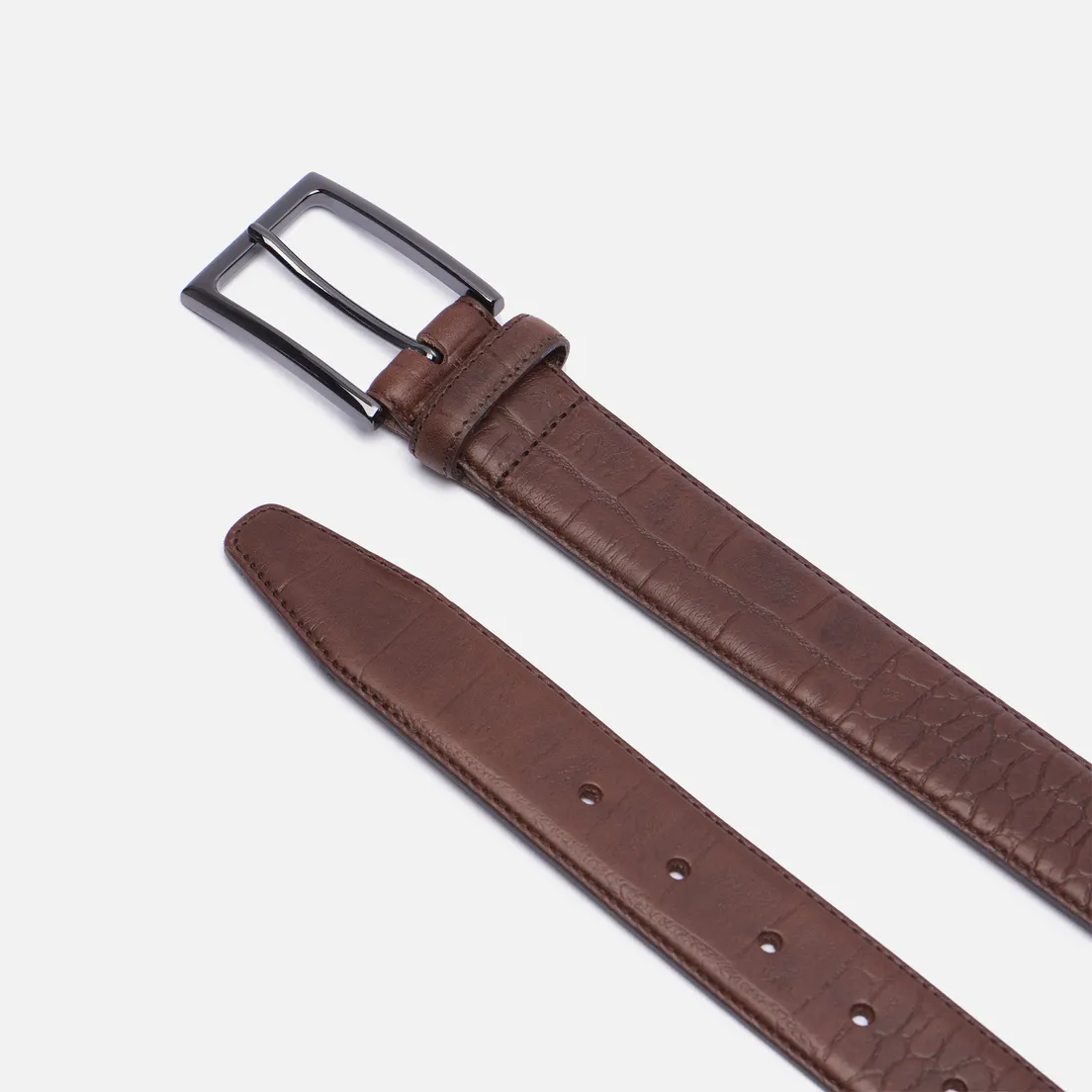 Hackett Ремень Croc Embossed