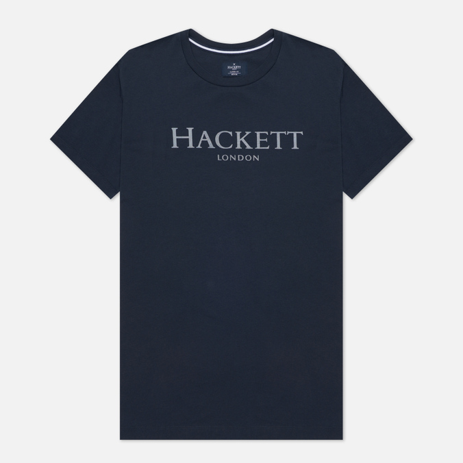 Мужская футболка Hackett, цвет синий, размер M HM500533-5EZ London Logo - фото 1