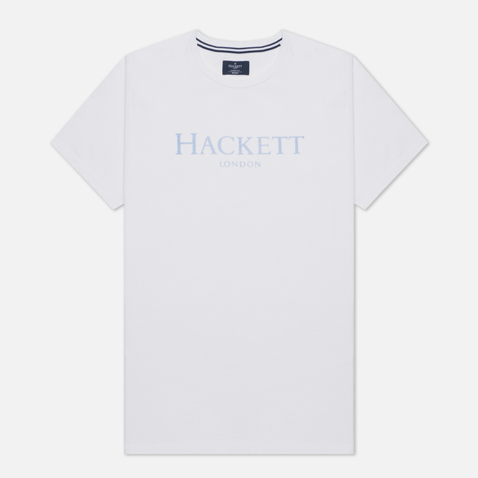Мужская футболка Hackett, цвет белый, размер XL HM500533-800 London Logo - фото 1