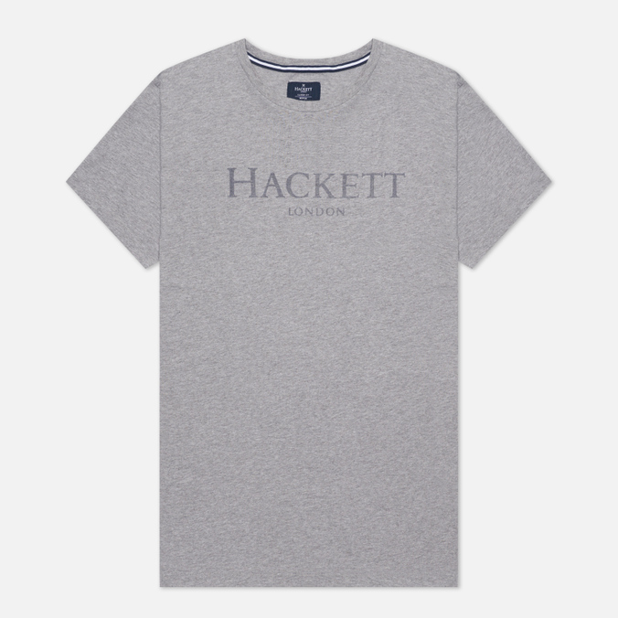 Мужская футболка Hackett, цвет серый, размер S HM500533-913 London Logo - фото 1