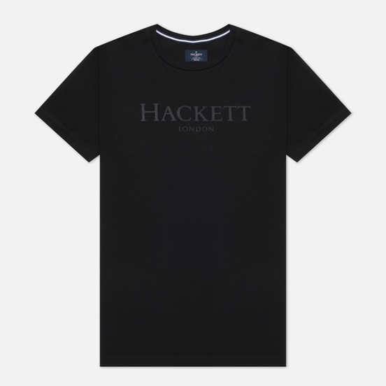 Мужская футболка Hackett London Logo Black