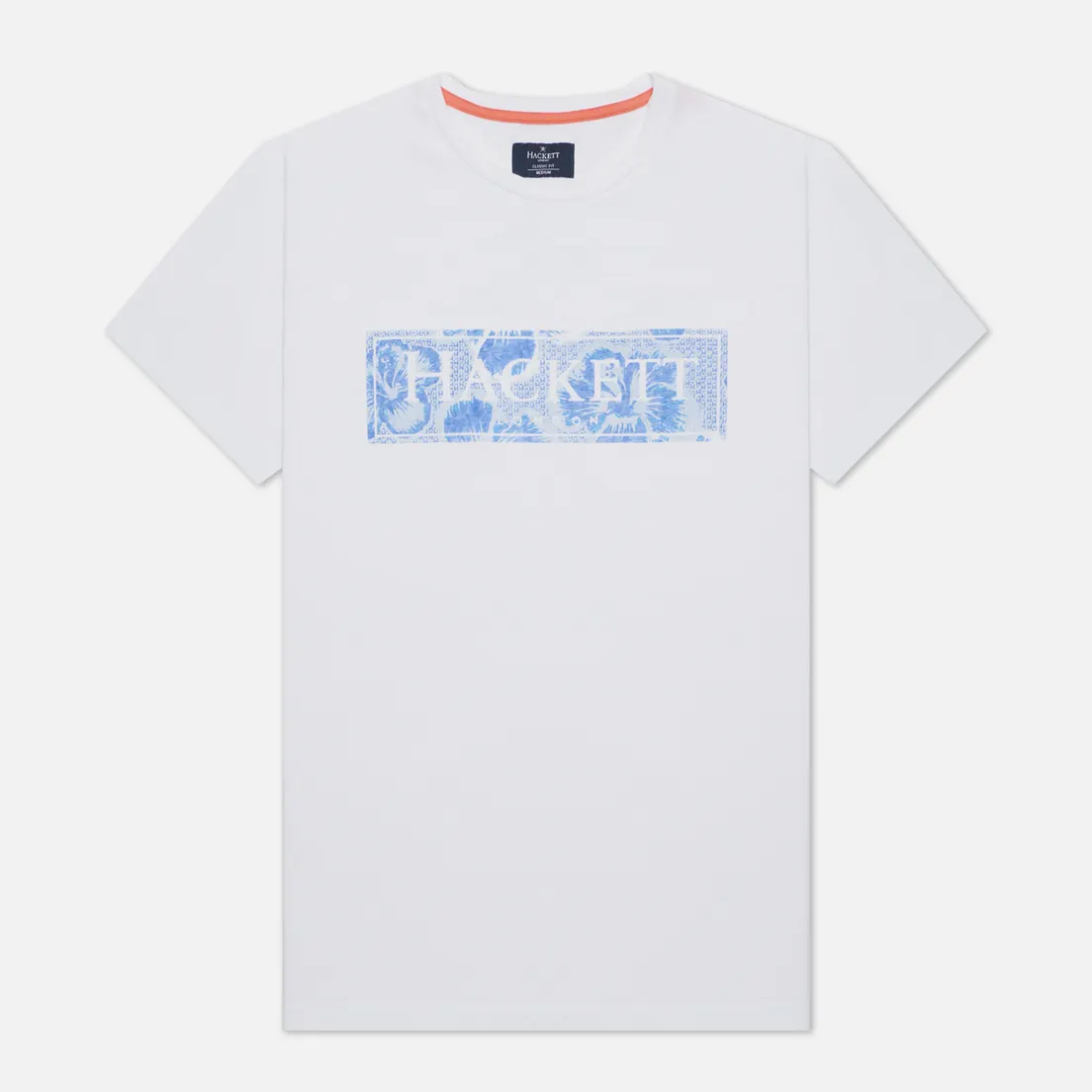 Hackett Мужская футболка Floral Logo Print