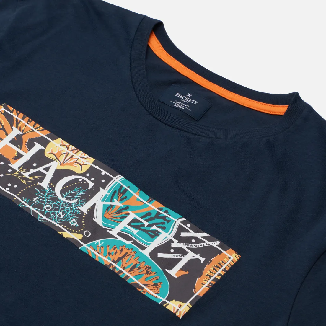 Hackett Мужская футболка Seaweed Print